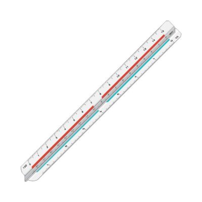 EscalÍmetro Triangular Mini 15cm