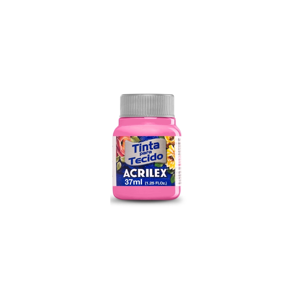Tinta Tecido 37ml - Rosa Tinta Tecido 37ml - Rosa