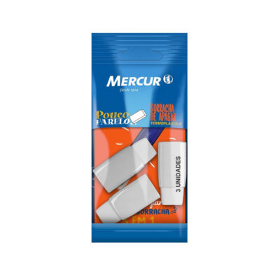 Refil Caneta Borracha Mercur - Com 3 Unidades Refil Caneta Borracha Mercur - Com 3 Unidades