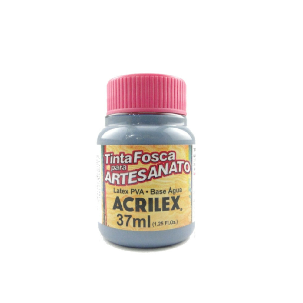 Tinta Fosca Pva 37ml - Cinza Lunar Tinta Fosca Pva 37ml - Cinza Lunar