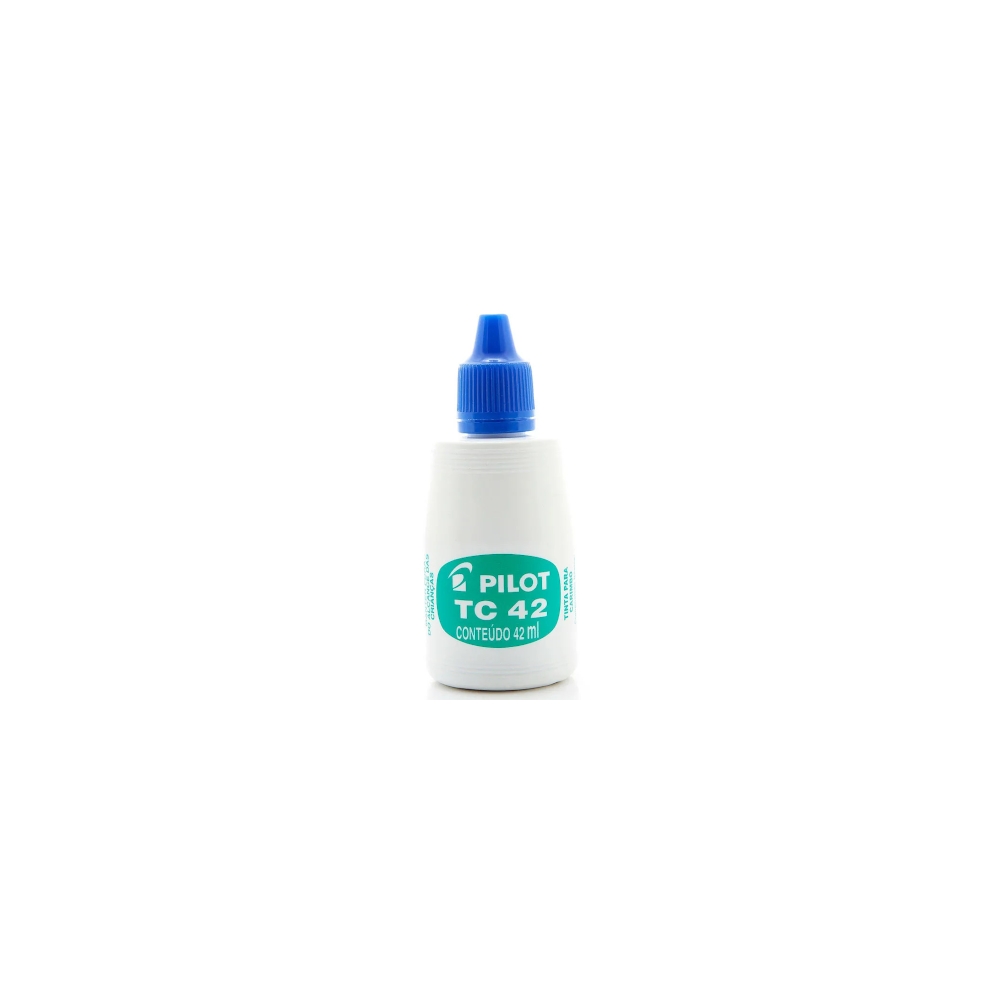 Tinta Carimbo Tc 42 - Azul Tinta Carimbo Tc 42 - Azul