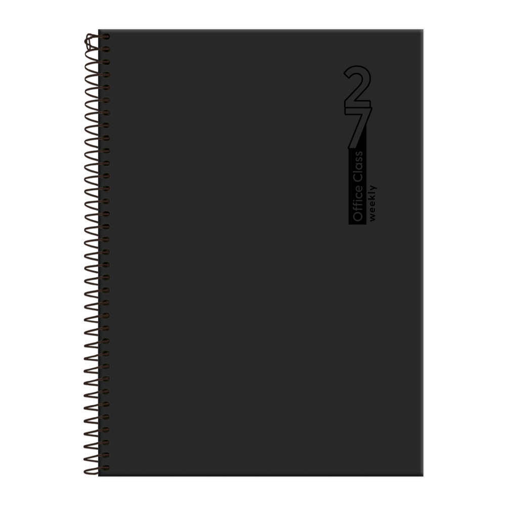 Agenda Espiral Office Class Semanal 2027 - Cores Sortidas Agenda Espiral Office Class Semanal 2027 - Cores Sortidas