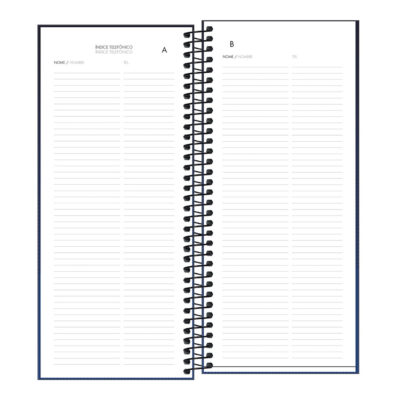 Agenda Executiva Espiral Diária Comercial 2027 – Ideale