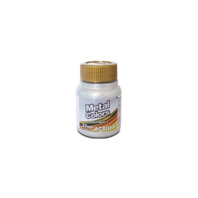 Tinta Acrílica Metálica 37ml - Prata Tinta Acrílica Metálica 37ml - Prata