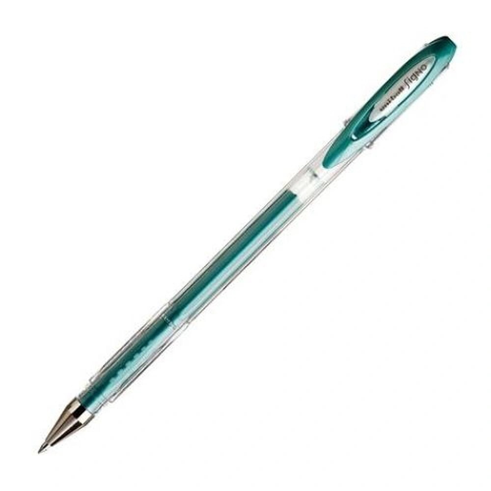 Caneta Uni Ball Noble Metal Um-120nm - Verde Caneta Uni Ball Noble Metal Um-120nm - Verde