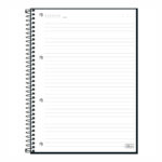 Caderno Espiral Universitário Grande Capa Dura 80 Folhas Executivo Organizer - Preto