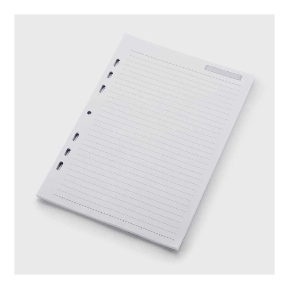 Refil Para Caderno Argolado Pautado com 30 Folhas Refil Para Caderno Argolado Pautado com 30 Folhas
