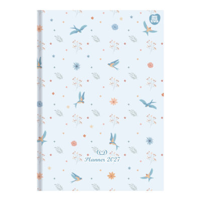 Planner Grampeado Detalhes 2027 - Estampas Sortidas