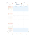 Planner Grampeado Detalhes 2027 - Estampas Sortidas