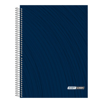 Agenda Espiral Easy Week 2027 - Cores Sortidas