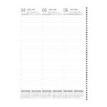 Agenda Espiral Easy Week 2027 - Cores Sortidas