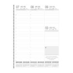 Agenda Espiral Easy Week 2027 - Cores Sortidas