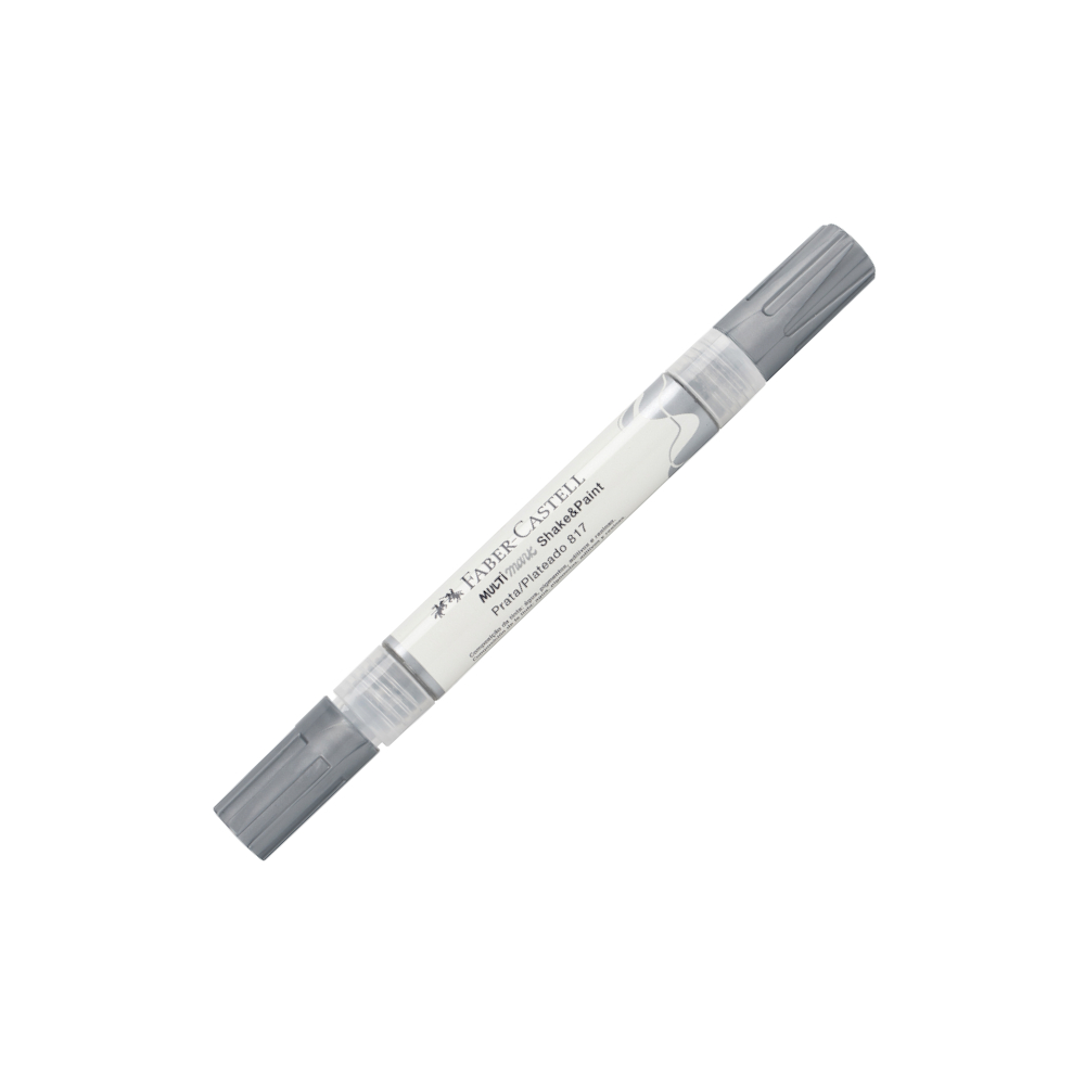Marcador Multimark Shake & Paint - Prata 817 Marcador Multimark Shake & Paint - Prata 817