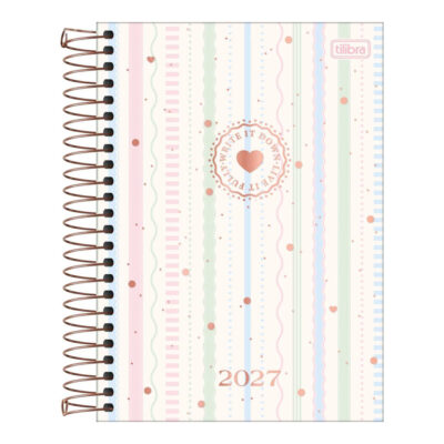 Agenda Espiral M5 Soho 2027 - Estampas Sortidas Agenda Espiral M5 Soho 2027 - Estampas Sortidas