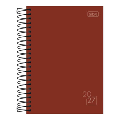 Agenda Espiral Diária M6 Spice 2027 - Cores Sortidas