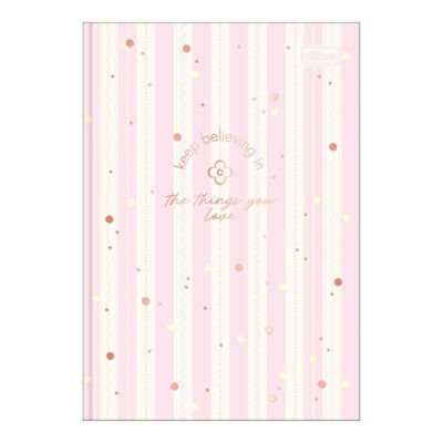 Caderno 1/4 Pequeno Brochura Costurado Sem Mola Capa Dura 80 Folhas Soho - Estampas Sortidas