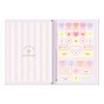 Caderno 1/4 Pequeno Brochura Costurado Sem Mola Capa Dura 80 Folhas Soho - Estampas Sortidas