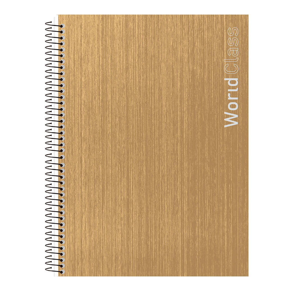 Caderno Espiral Universitário Grande Capa Dura 240 Folhas 15 Matérias World Class - Estampas Sortida Caderno Espiral Universitário Grande Capa Dura 240 Folhas 15 Matérias World Class - Estampas Sortida