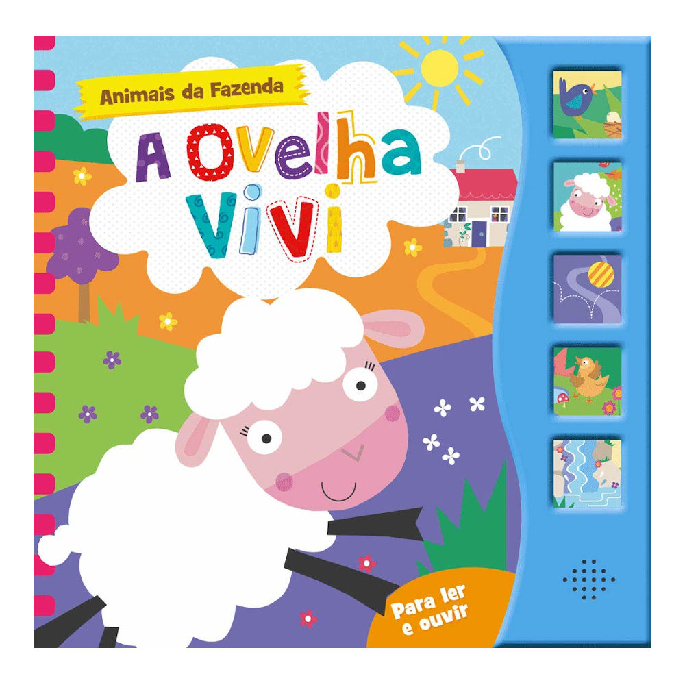 Livro Sonoro: Animais Da Fazenda - A Ovelha Vivi Livro Sonoro: Animais Da Fazenda - A Ovelha Vivi