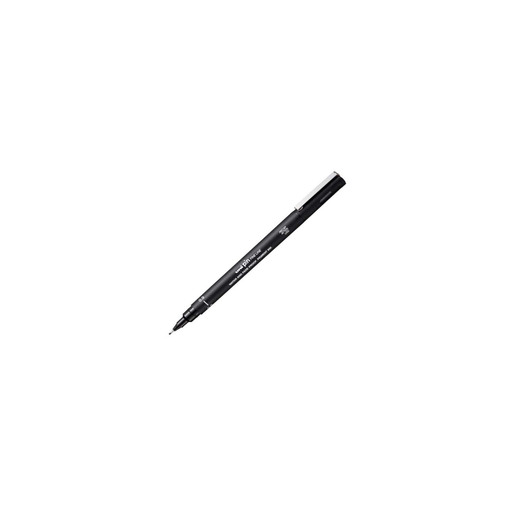 Caneta Uni Pin 0.9mm - Preta Caneta Uni Pin 0.9mm - Preta