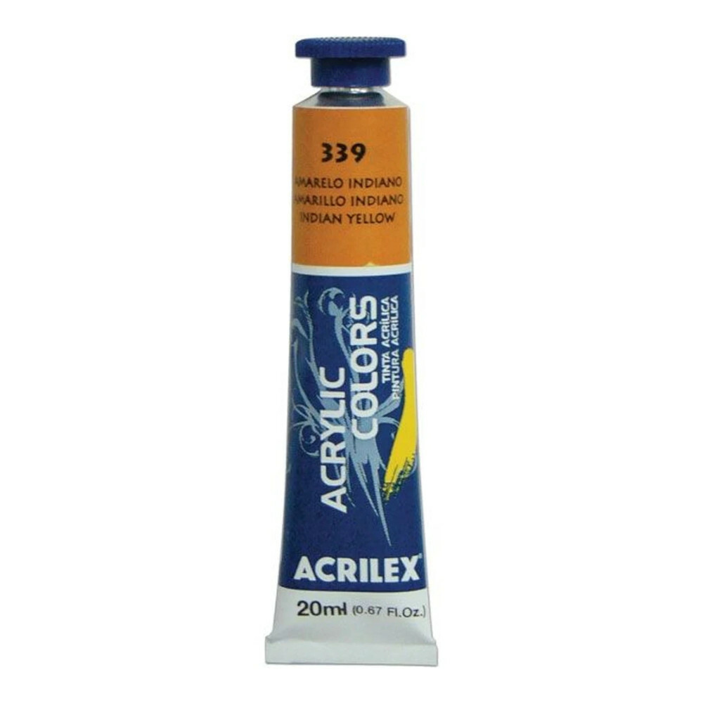 Tinta AcrÍlica Tela 20ml - Amarelo Indiano Tinta AcrÍlica Tela 20ml - Amarelo Indiano