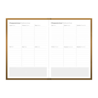 Agenda Costurada Modena Color 2027 – Cores Sortidas