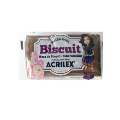 Massa Para Biscuit 90g - Marrom Massa Para Biscuit 90g - Marrom