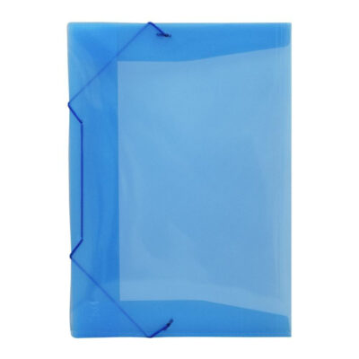 Pasta Com Elástico Ofício 332x232mm - Azul Pasta Com Elástico Ofício 332x232mm - Azul