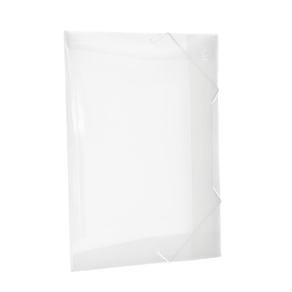Pasta Com Elástico Ofício 332x232mm - Transparente Pasta Com Elástico Ofício 332x232mm - Transparente