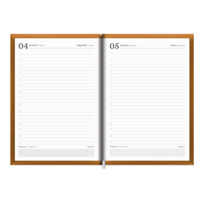 Agenda Costurada Capri Blanquet 2027 – Cores Sortidas