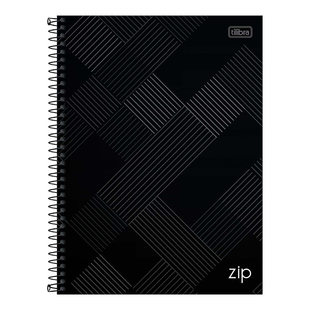 Caderno Espiral Universitário Grande Capa Dura 80 Folhas Zip - Cores Sortidas Caderno Espiral Universitário Grande Capa Dura 80 Folhas Zip - Cores Sortidas