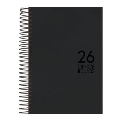 Agenda Espiral Office Class 2027 - Cores Sortidas