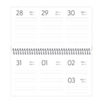 Agenda Espiral  office Class Mini 2027 - Cores Sortidas