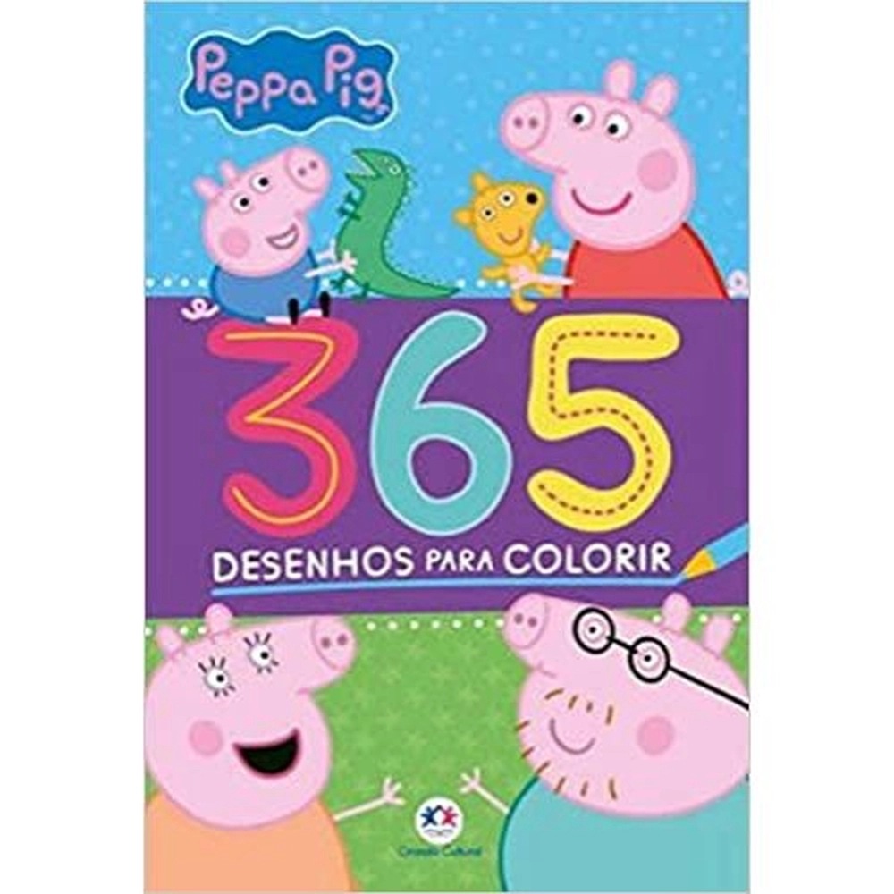 Peppa Pig - 365 Desenhos Para Colorir Peppa Pig - 365 Desenhos Para Colorir