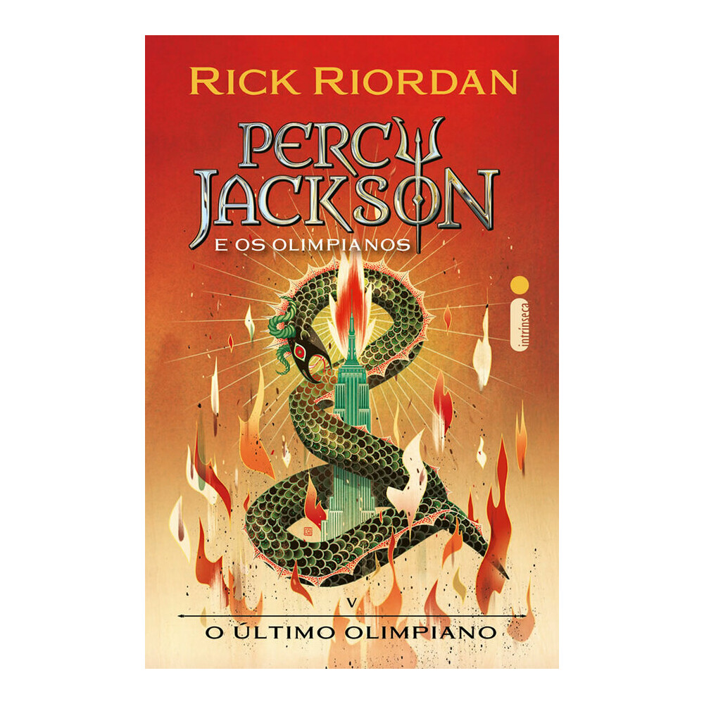 Percy Jackson E Os Olimpianos Vol 5 - O Último Olimpiano - Capa Nova Percy Jackson E Os Olimpianos Vol 5 - O Último Olimpiano - Capa Nova