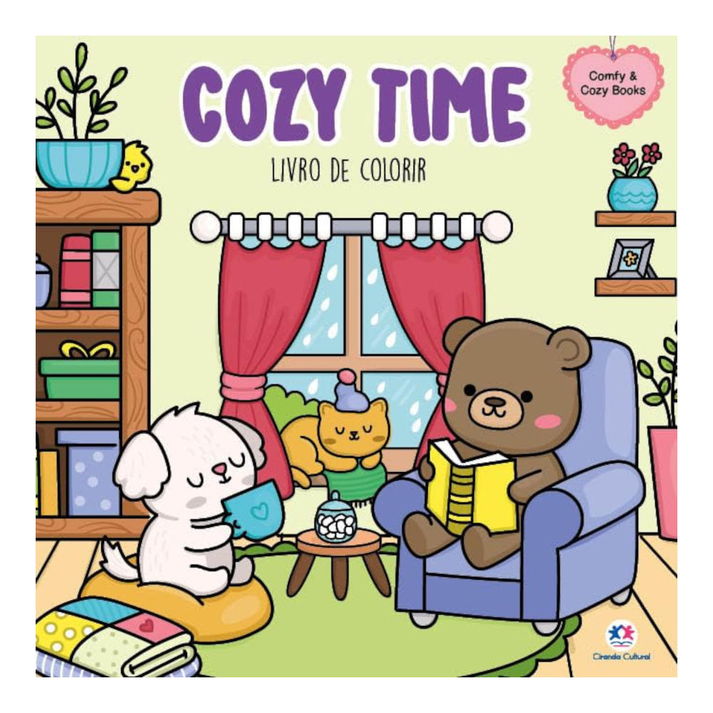 Cozy Time - Livro De Colorir Cozy Time - Livro De Colorir