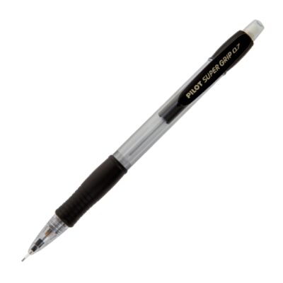 Lapiseira 0.7mm Pilot H-187 Super Grip - Preta Lapiseira 0.7mm Pilot H-187 Super Grip - Preta