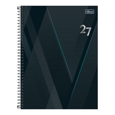 Agenda Espiral M9 Spot 2027 - Cores Sortidas