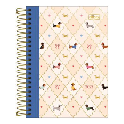 Agenda Espiral Brownie 2027 - Estampas Sortidas