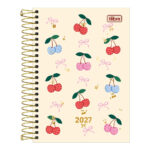 Agenda Espiral Amarena 2027 - Estampas Sortidas Agenda Espiral Amarena 2027 - Estampas Sortidas