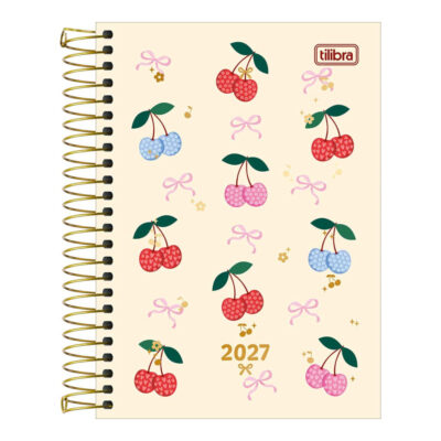 Agenda Espiral Amarena 2027 - Estampas Sortidas