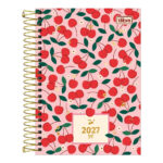 Agenda Espiral Amarena 2027 - Estampas Sortidas Agenda Espiral Amarena 2027 - Estampas Sortidas