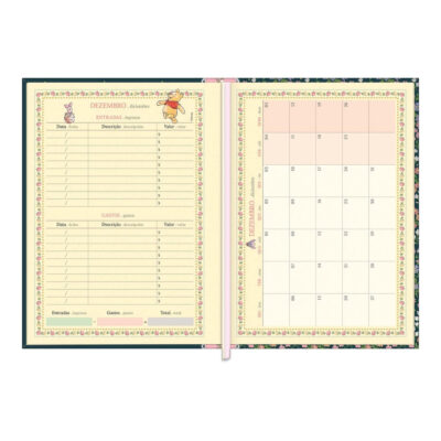 Agenda Costurada M7 Pooh 2027 – Estampas Sortidas