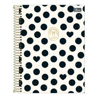 Agenda Espiral M9 West Village 2027 - Estampas Sortidas