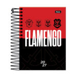 Agenda Espiral Flamengo 2027 - Estampas Sortidas