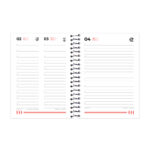 Agenda Espiral Flamengo 2027 - Estampas Sortidas
