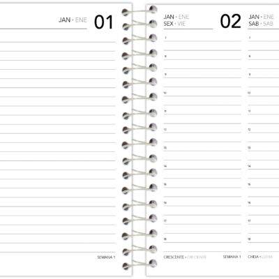Agenda Espiral Like It 2027 – Estampas Sortidas