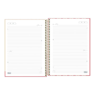 Caderno Espiral Universitário Grande Capa Dura 240 Folhas 15 Matérias Brownie – Estampas Sortidas