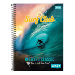 Caderno Espiral Universitário Grande Capa Dura 96 Folhas Like+ - estampas Sortidas Caderno Espiral Universitário Grande Capa Dura 96 Folhas Like+ - estampas Sortidas