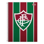 Caderno Espiral Universitário Grande Capa Dura 160 Folhas 10 Matérias Fluminense - Estampas Sortidas Caderno Espiral Universitário Grande Capa Dura 160 Folhas 10 Matérias Fluminense - Estampas Sortidas